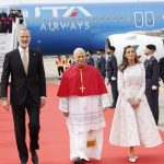 ​La Familia Real asiste a los actos que se organizaran con motivo de la visita apostólica de Su Santidad el Papa León XIV a España